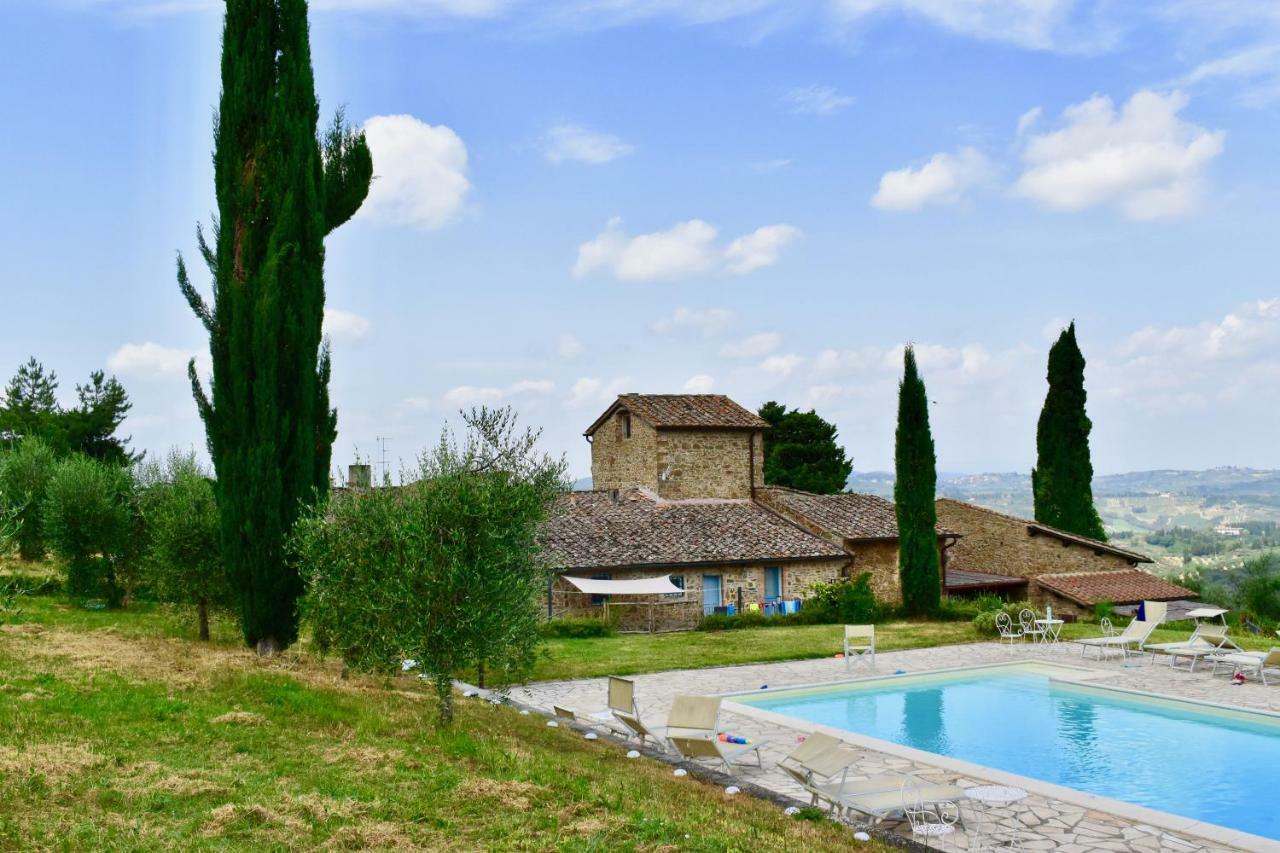 Strada in Chianti Mezzano In Chiantiアパートホテル エクステリア 写真